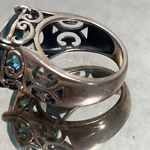 Silpada blue cove ring in size 7 - Picture 3 of 7